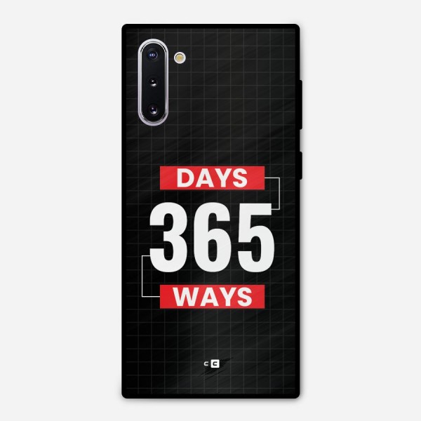 Year Ways Metal Back Case for Galaxy Note 10