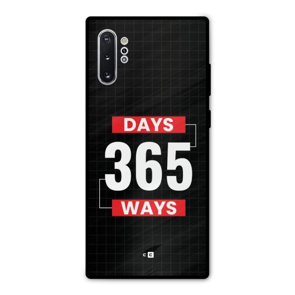 Year Ways Metal Back Case for Galaxy Note 10 Plus