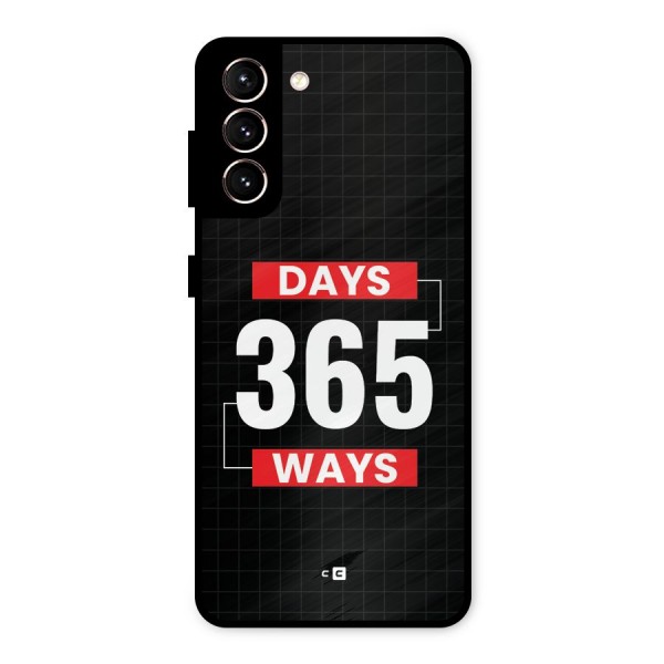 Year Ways Metal Back Case for Galaxy S21 5G