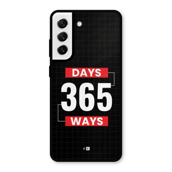 Year Ways Metal Back Case for Galaxy S21 FE 5G