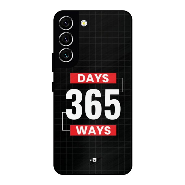 Year Ways Metal Back Case for Galaxy S22 5G