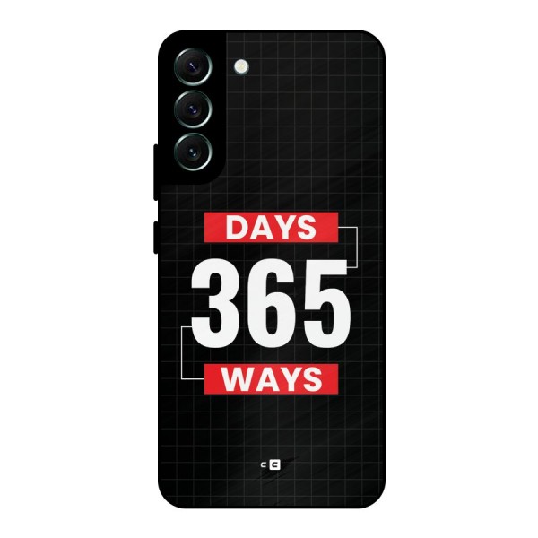 Year Ways Metal Back Case for Galaxy S22 Plus 5G