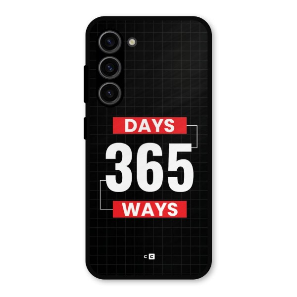 Year Ways Metal Back Case for Galaxy S23