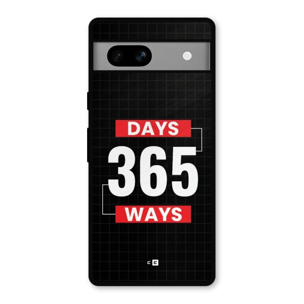 Year Ways Metal Back Case for Google Pixel 7a