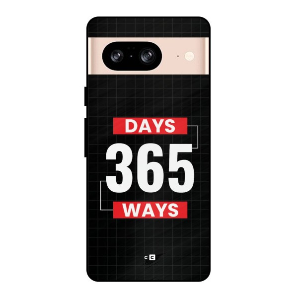 Year Ways Metal Back Case for Google Pixel 8