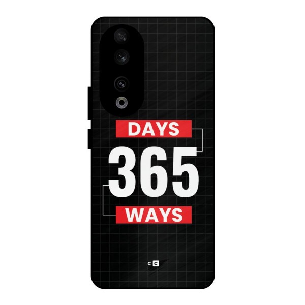 Year Ways Metal Back Case for Honor 90