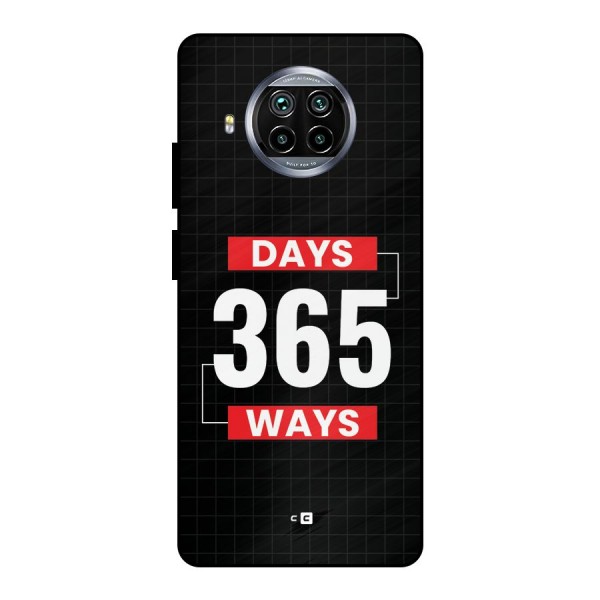 Year Ways Metal Back Case for Mi 10i