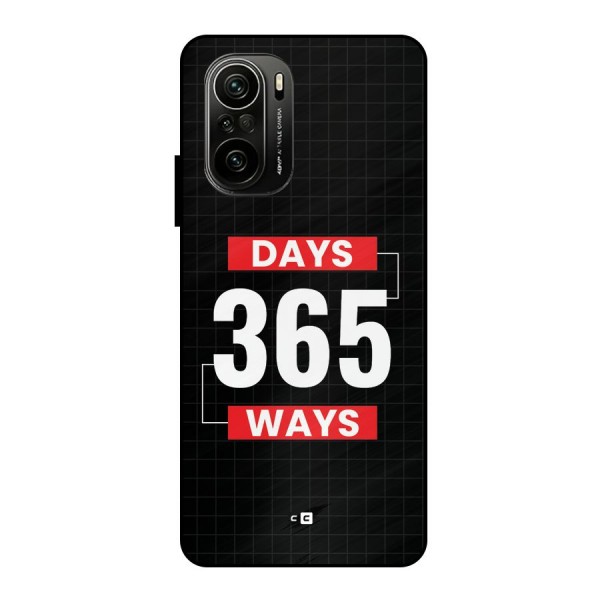 Year Ways Metal Back Case for Mi 11X Pro