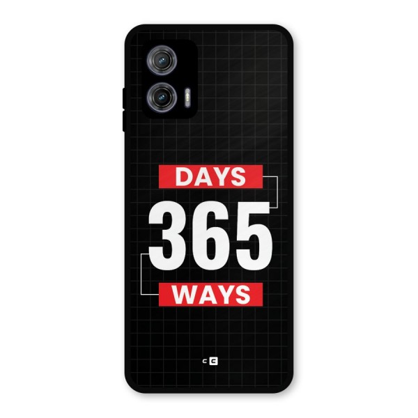 Year Ways Metal Back Case for Moto G73