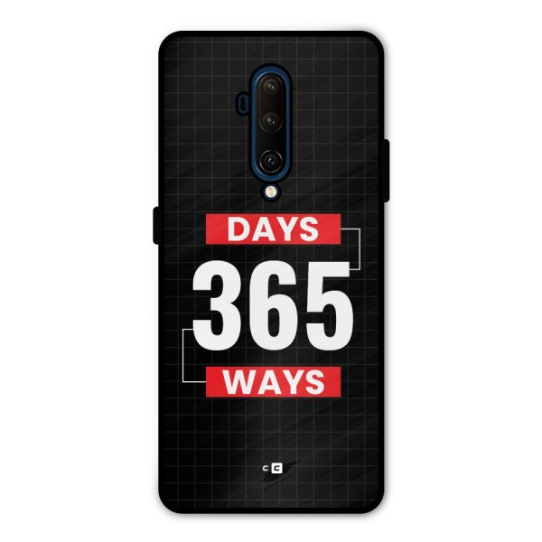 Year Ways Metal Back Case for OnePlus 7T Pro