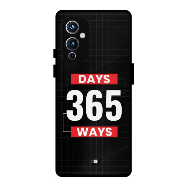 Year Ways Metal Back Case for OnePlus 9