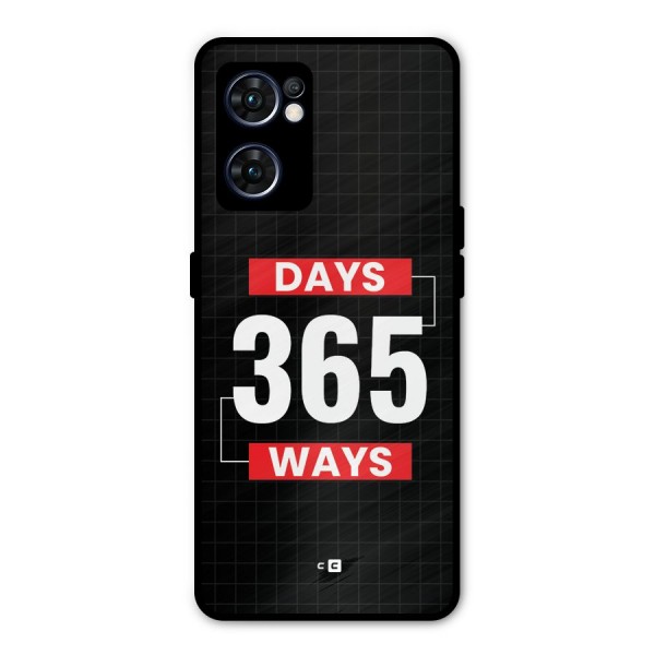 Year Ways Metal Back Case for Oppo Reno7 5G