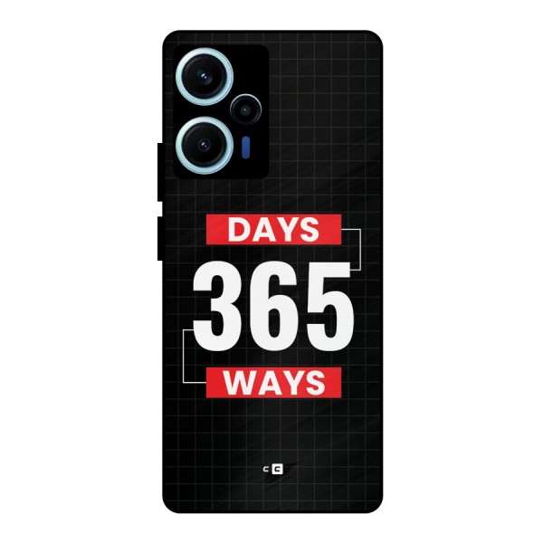 Year Ways Metal Back Case for Poco F5