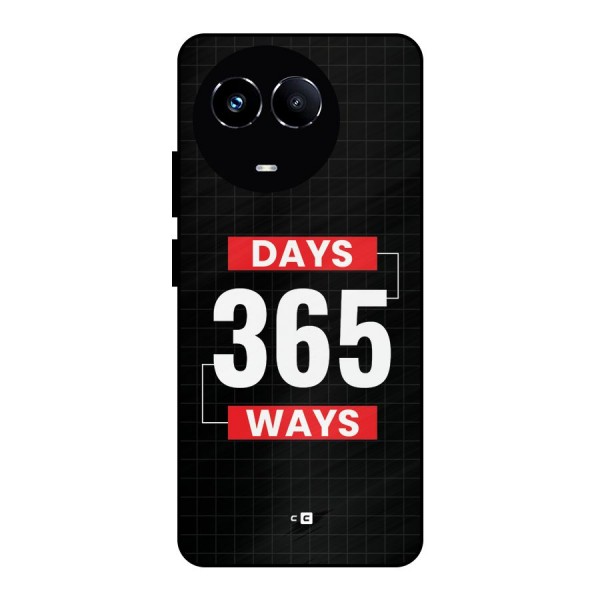 Year Ways Metal Back Case for Realme 11 5G