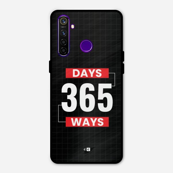 Year Ways Metal Back Case for Realme 5 Pro