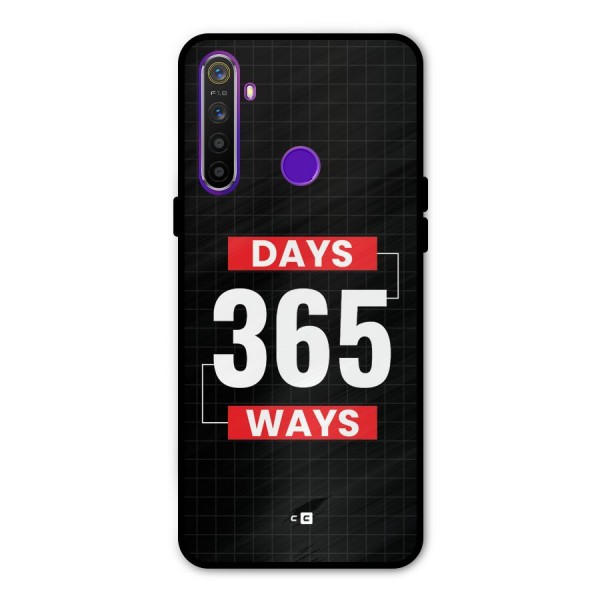 Year Ways Metal Back Case for Realme 5i