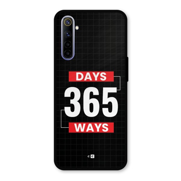 Year Ways Metal Back Case for Realme 6i