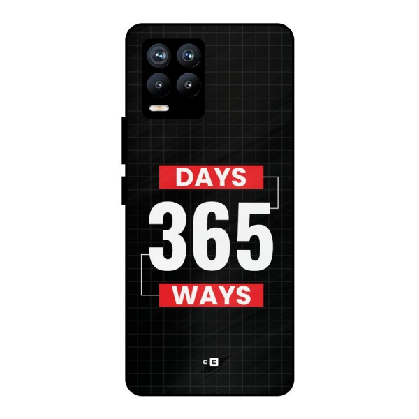 Year Ways Metal Back Case for Realme 8