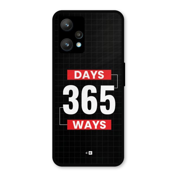 Year Ways Metal Back Case for Realme 9