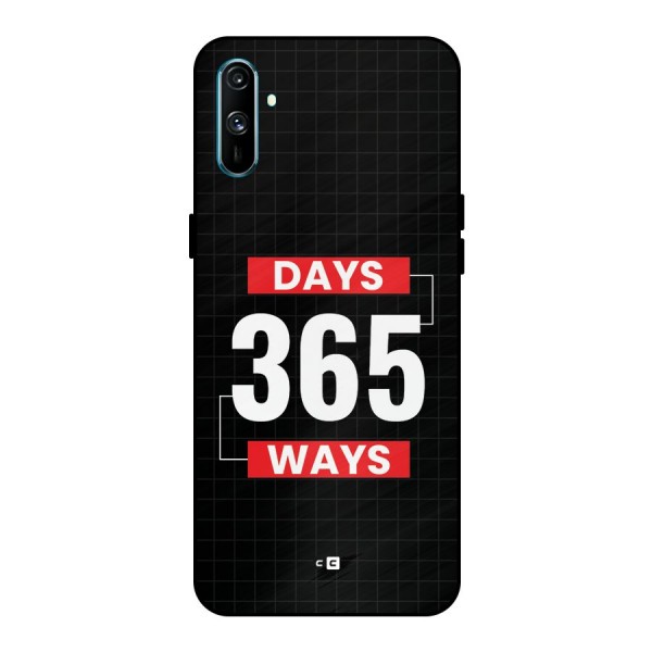 Year Ways Metal Back Case for Realme C3