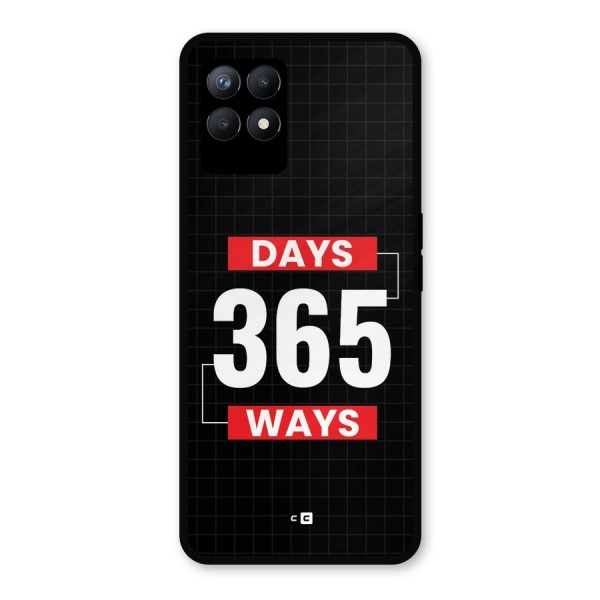 Year Ways Metal Back Case for Realme Narzo 50