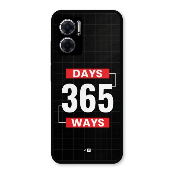 Year Ways Metal Back Case for Redmi 11 Prime 5G