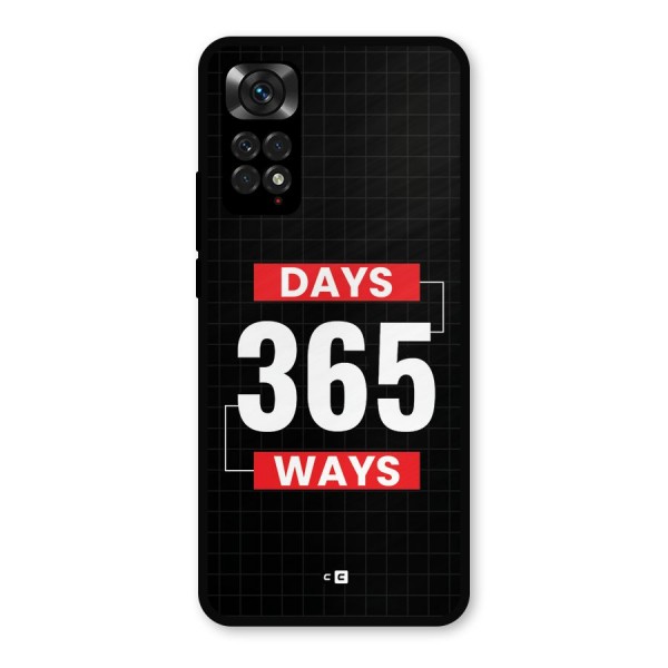 Year Ways Metal Back Case for Redmi Note 11