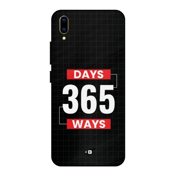 Year Ways Metal Back Case for Vivo V11 Pro