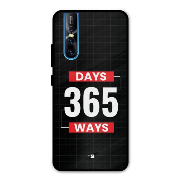 Year Ways Metal Back Case for Vivo V15 Pro