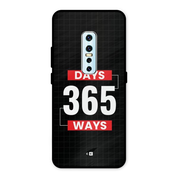 Year Ways Metal Back Case for Vivo V17 Pro