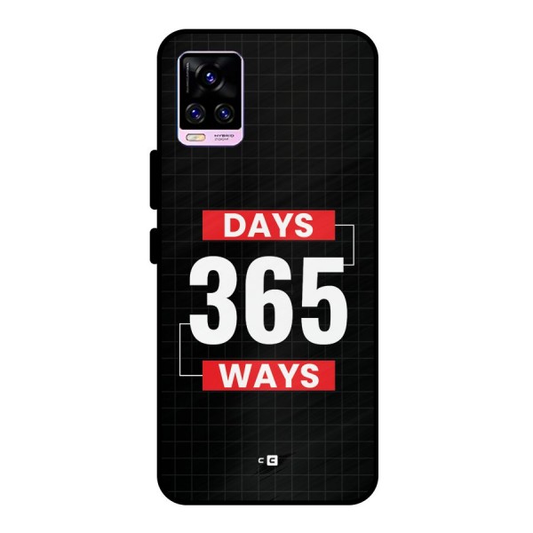 Year Ways Metal Back Case for Vivo V20 Pro