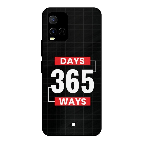 Year Ways Metal Back Case for Vivo Y21