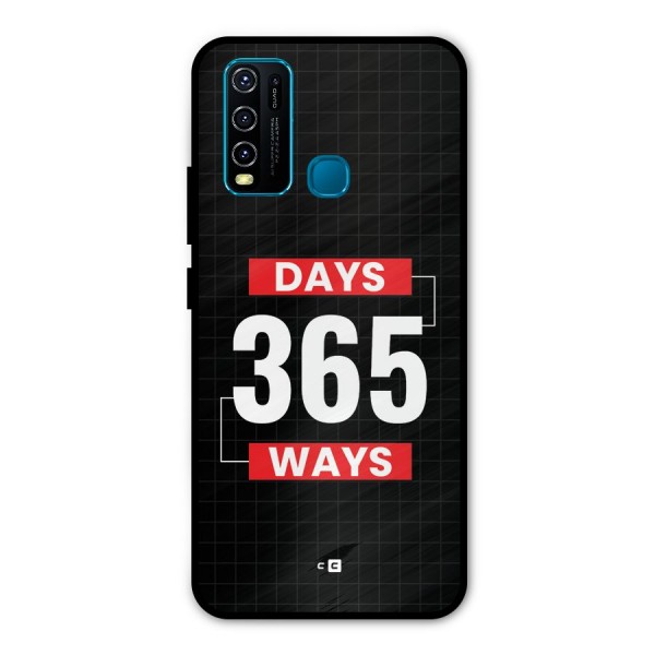 Year Ways Metal Back Case for Vivo Y30