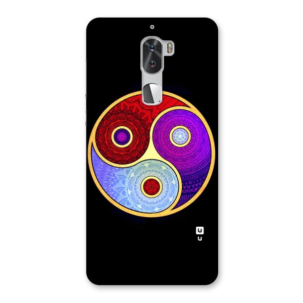 Yin Yang Mandala Design Back Case for Coolpad Cool 1