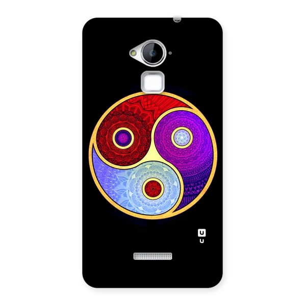 Yin Yang Mandala Design Back Case for Coolpad Note 3