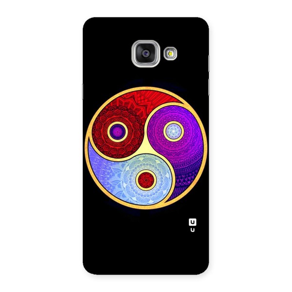 Yin Yang Mandala Design Back Case for Galaxy A7 2016