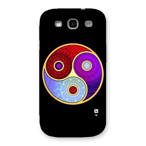 Yin Yang Mandala Design Back Case for Galaxy S3 Neo