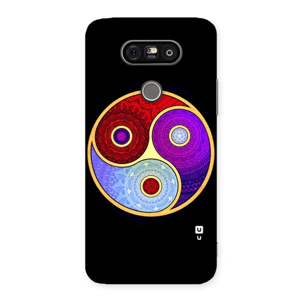 Yin Yang Mandala Design Back Case for LG G5