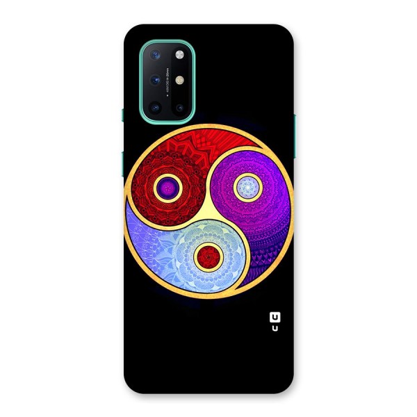 Yin Yang Mandala Design Back Case for OnePlus 8T