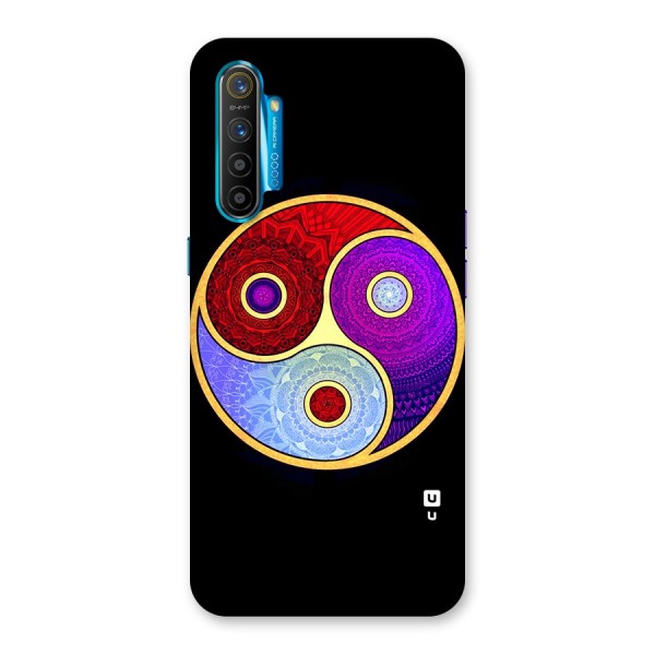 Yin Yang Mandala Design Back Case for Realme XT