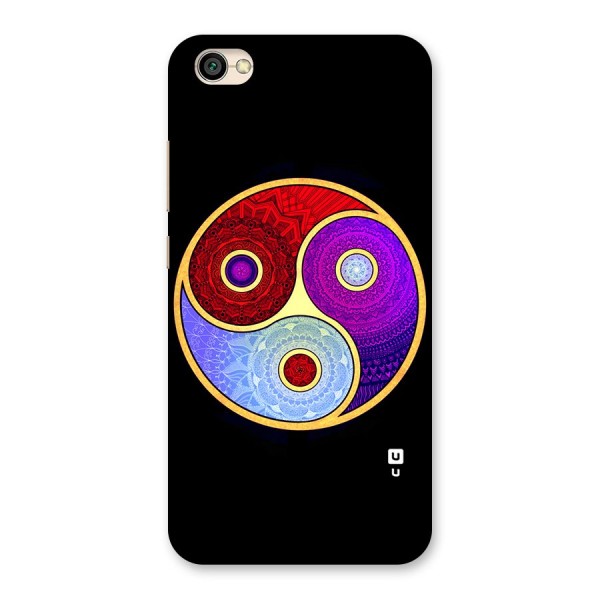 Yin Yang Mandala Design Back Case for Redmi Y1 Lite