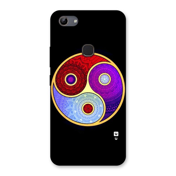 Yin Yang Mandala Design Back Case for Vivo Y81