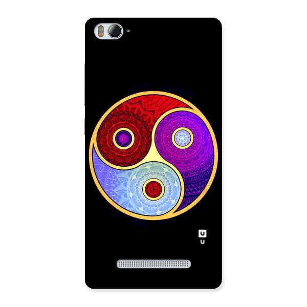 Yin Yang Mandala Design Back Case for Xiaomi Mi4i