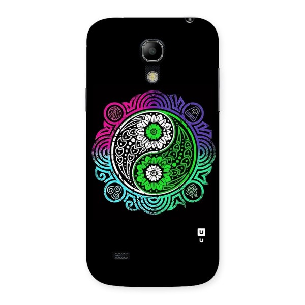 Yin and Yang Colorful Mandala Back Case for Galaxy S4 Mini