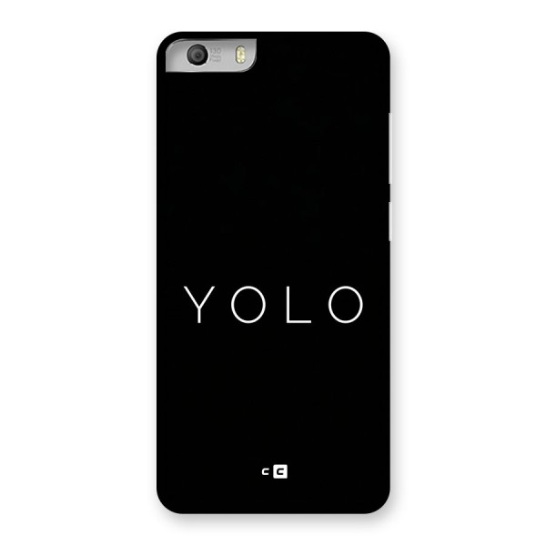 Yolo Is Truth Back Case for Canvas Knight 2