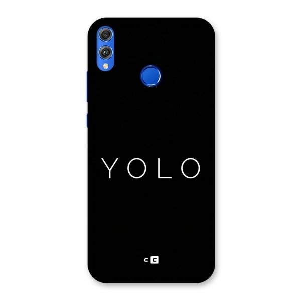 Yolo Is Truth Back Case for Honor 8X
