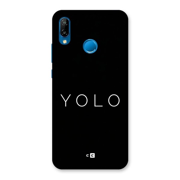 Yolo Is Truth Back Case for Huawei P20 Lite