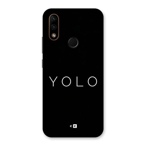 Yolo Is Truth Back Case for Lenovo A6 Note