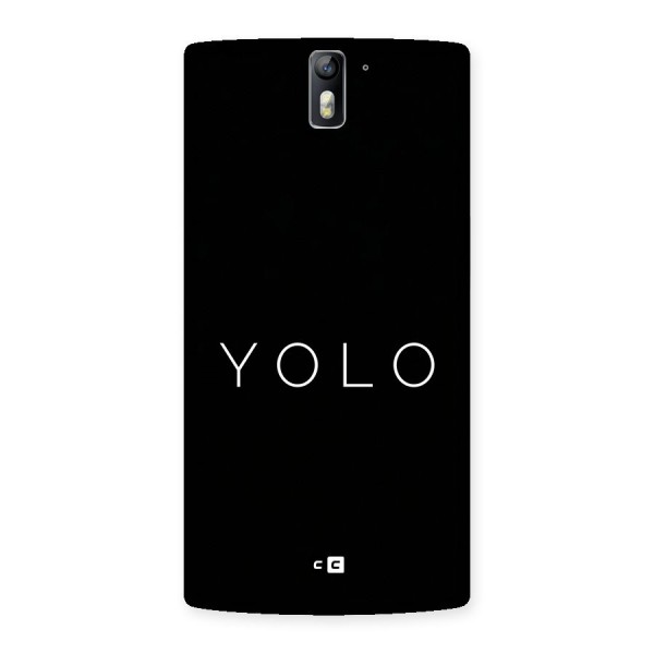 Yolo Is Truth Back Case for OnePlus One