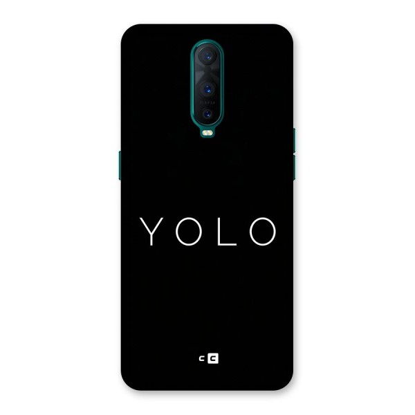 Yolo Is Truth Back Case for Oppo R17 Pro